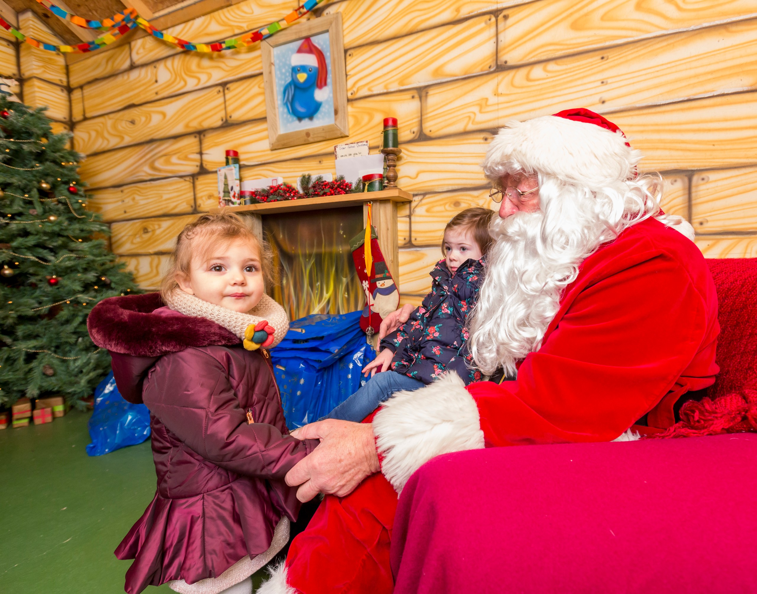 Meeting Santa at Folly Farm