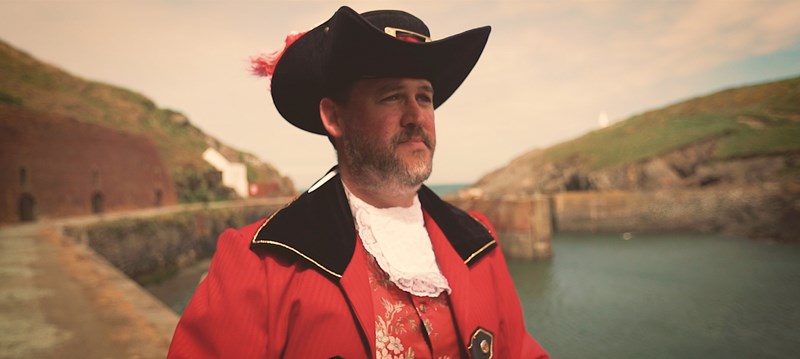 gareth as black bart porthgain